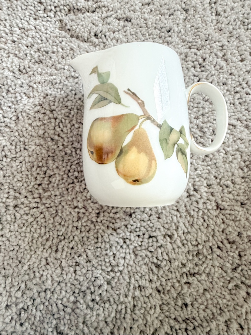 Vintage Royal Worcester Evesham Gold Creamer Pitcher Made in England